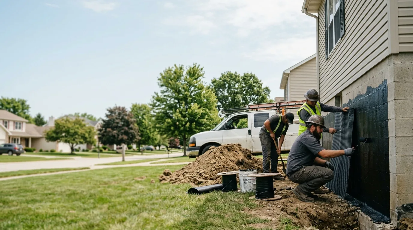 Basement Waterproofing in Palmer, IL near me
